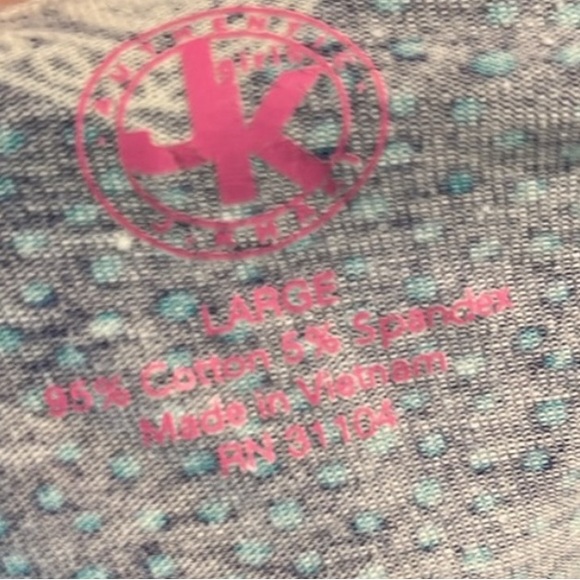 J Khaki One Shoulder Blue Paisley Knit Ruffle Top Girls Large - Picture 5 of 5